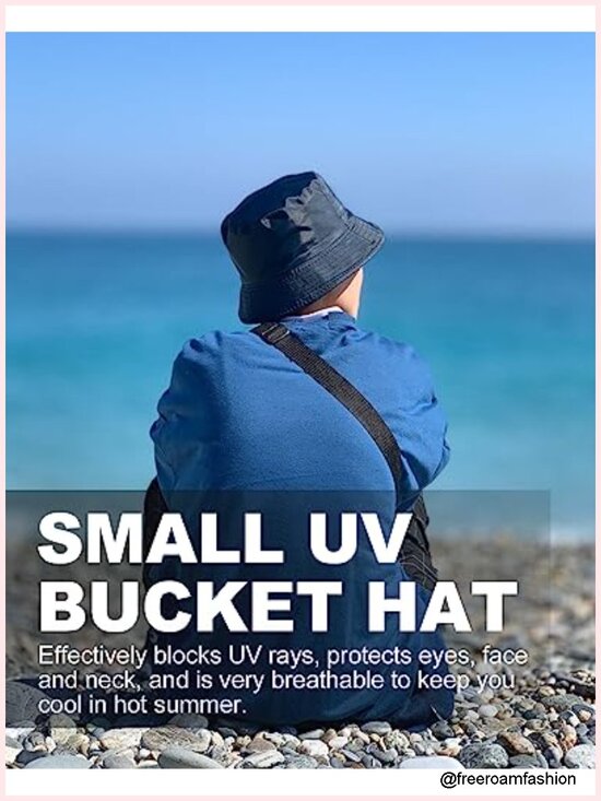 Extra Large Quick-Dry Bucket Hat with Chin Strap Packable Sun Hat main image 6